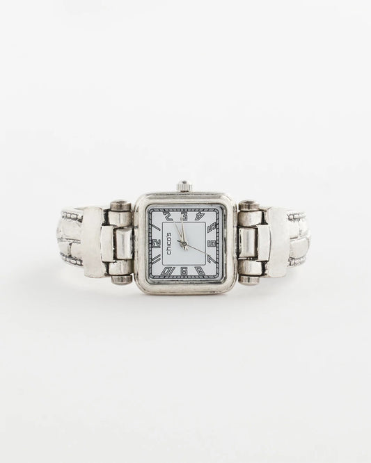 Chico's Chico's Originals Vintage Silver Cuff Watch