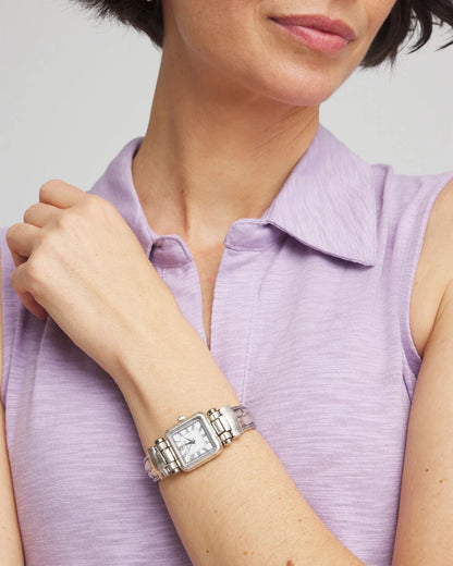 Chico's Chico's Originals Vintage Silver Cuff Watch