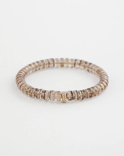 Chico's Neutral Fireball Stretch Bracelet
