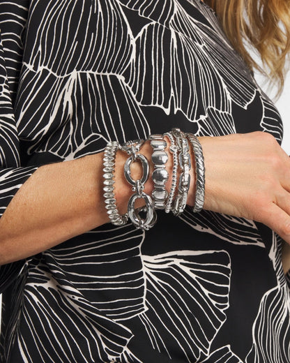 Chico's Marquise Silver Stretch