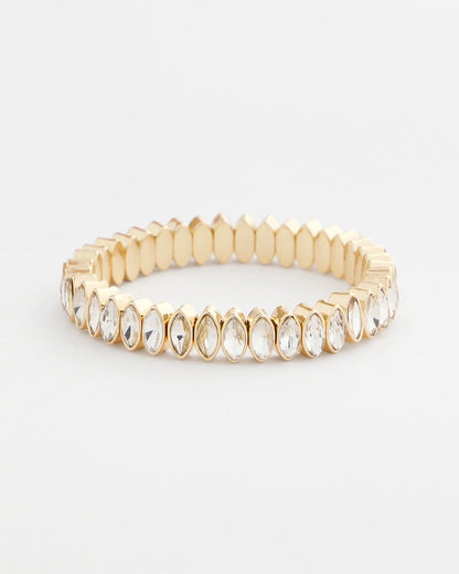Chico's Marquise Gold Stretch