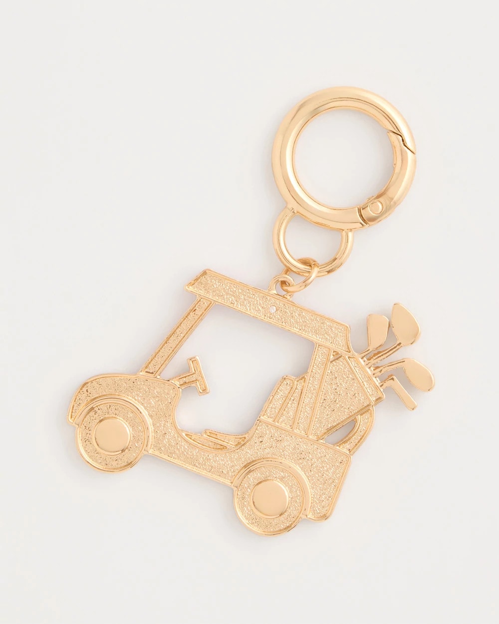 Chico's Pink Enamel Golf Cart Bag Charm