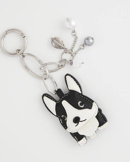 Chico's Frenchie Dog Bag Charm