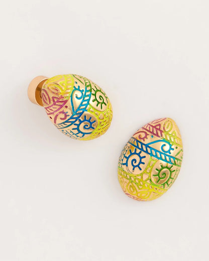 Chico's Easter Egg Stud Earrings