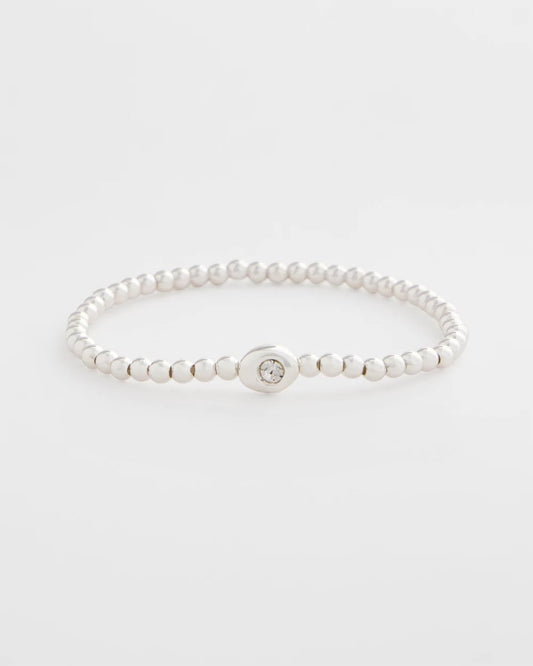 Chico's Mini Bead Stretch Hero Bracelet