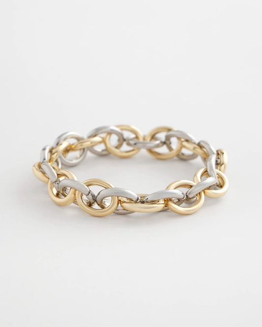 Chico's Open Link Stretch Bracelet