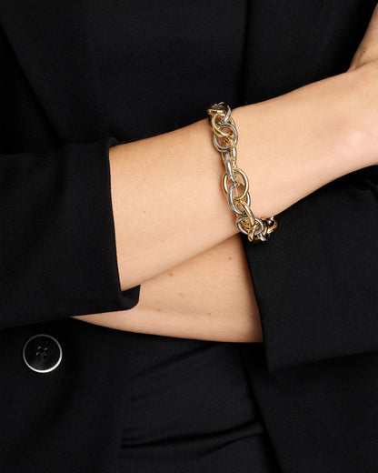 Chico's Open Link Stretch Bracelet