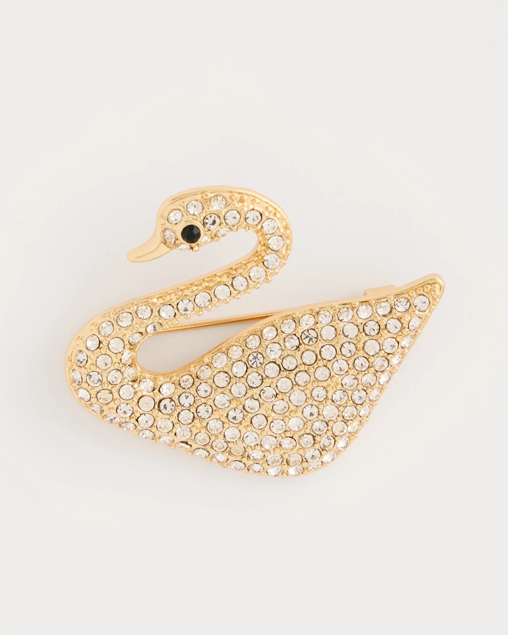 Chico's Sparkling Swan Brooch
