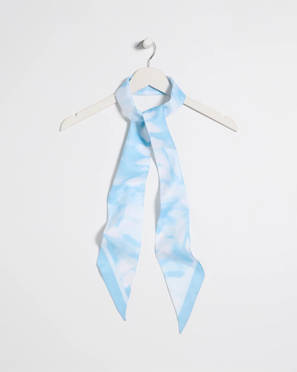 Chico's Palm Tie-Dye Skinny Scarf