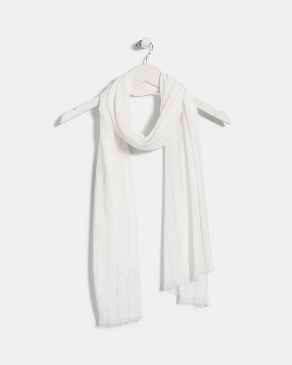 Chico's Lurex Oblong Scarf