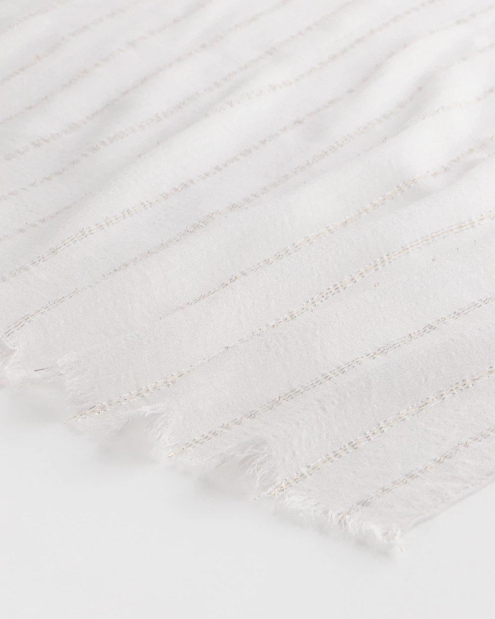 Chico's Lurex Oblong Scarf