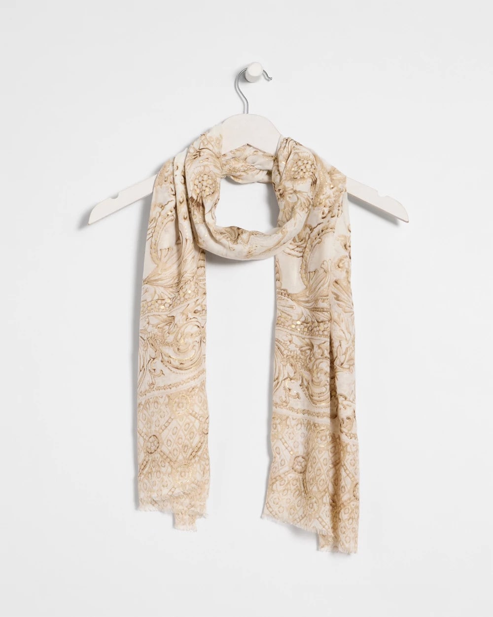 Chico's Foiled Oblong Scarf