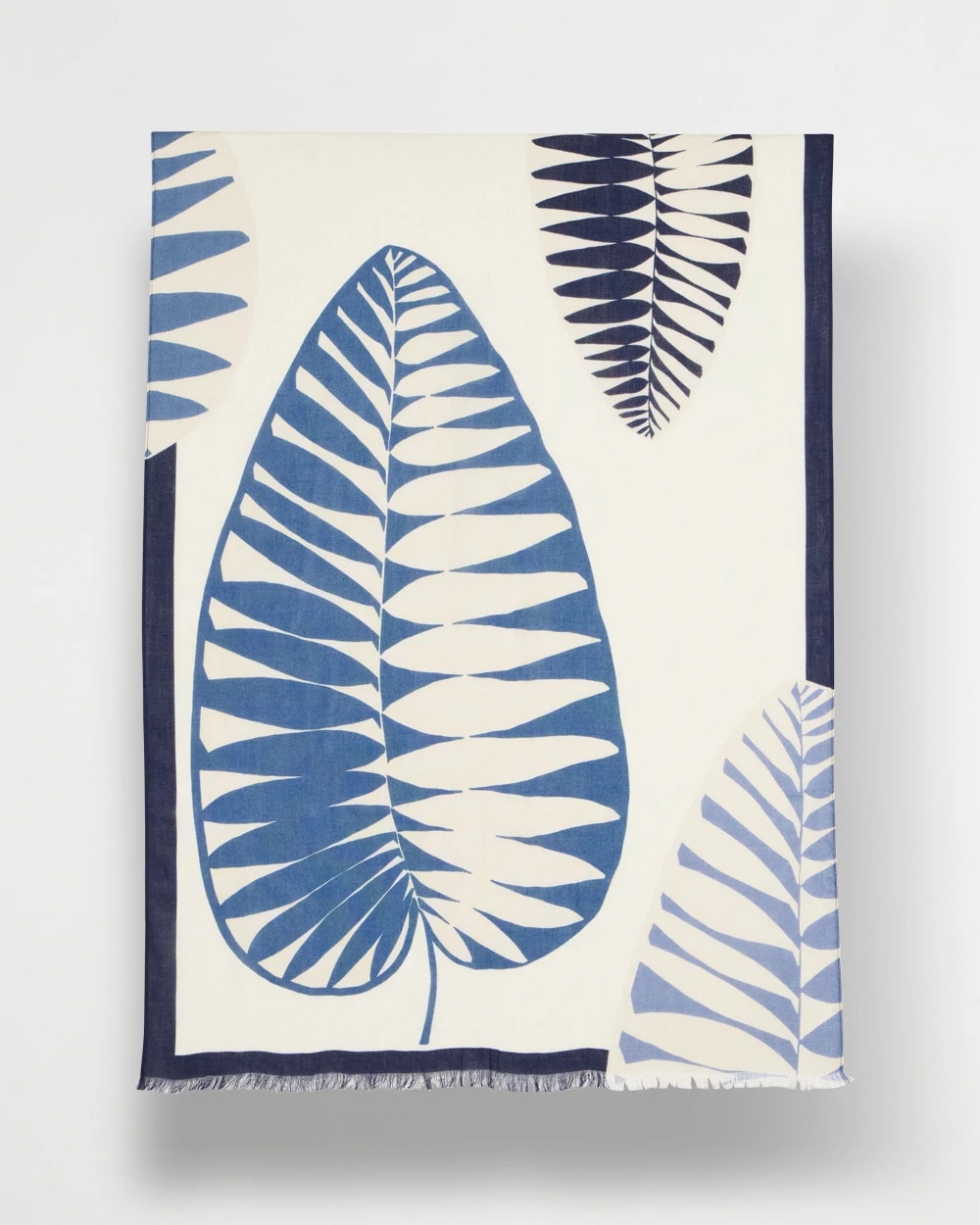 Chico's Palm Frond Oblong Scarf