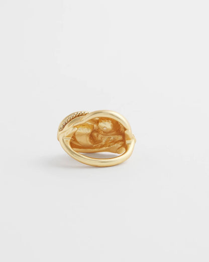 Chico's Gold Scarf Ring