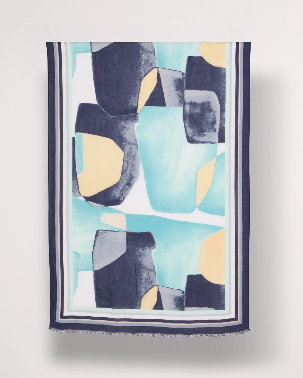 Chico's Artisanal Patch Oblong Scarf