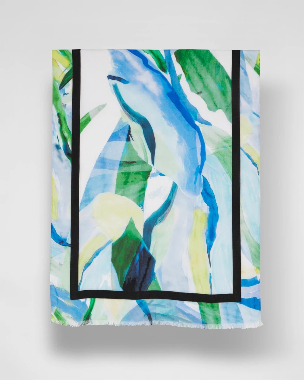 Chico's Blooming Brush Oblong Scarf