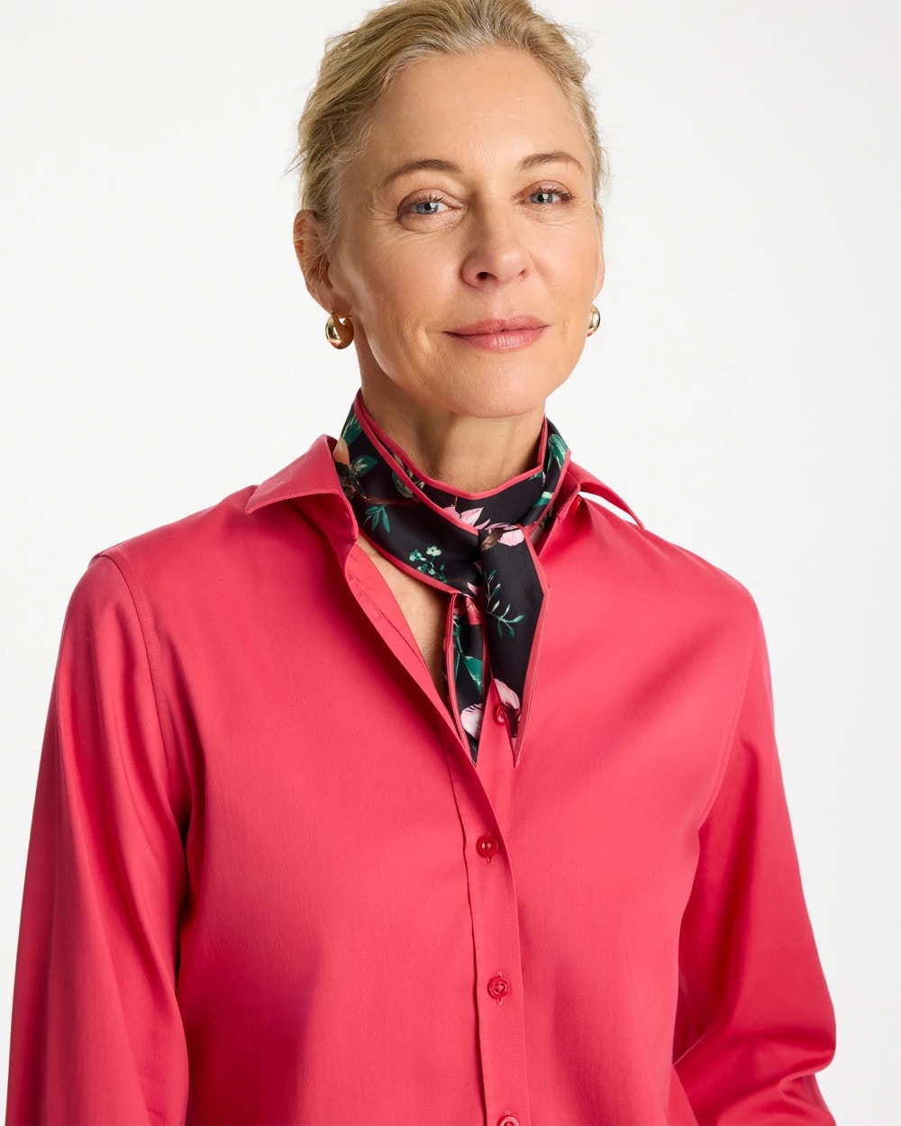 Chico's Kyoto Bloom Skinny Scarf