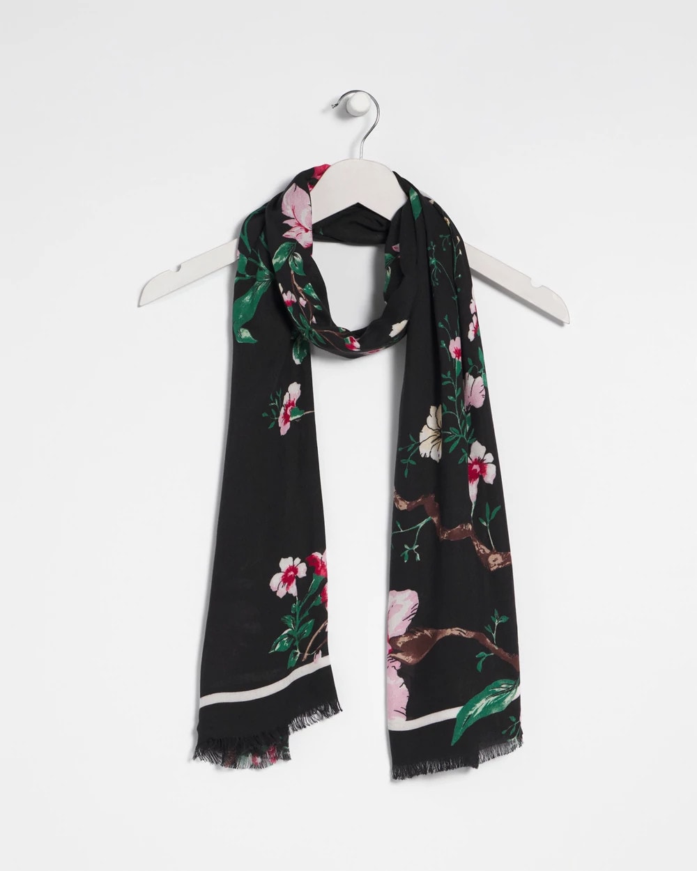Chico's Kyoto Bloom Oblong Scarf