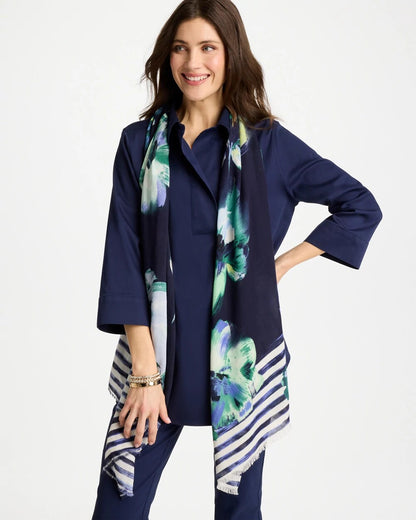 Chico's Printed Oblong Scarf