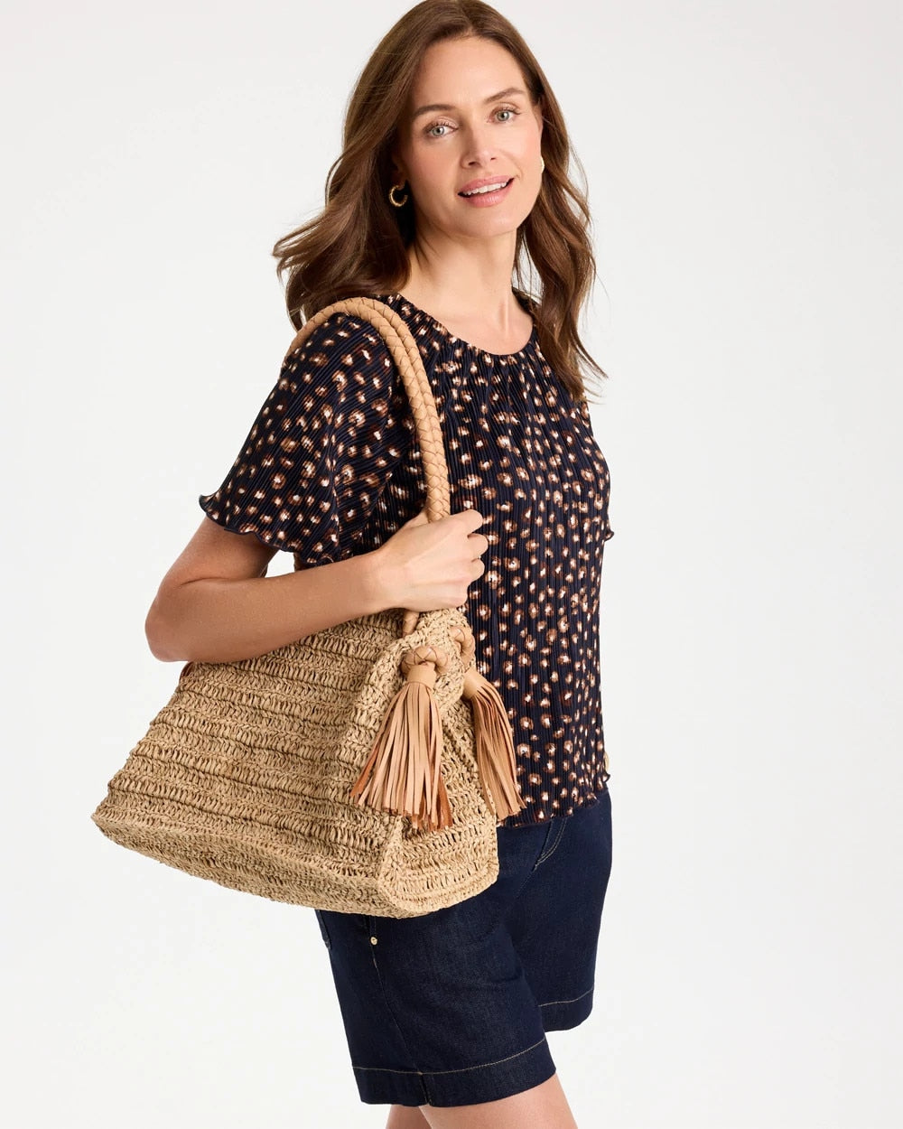 Chico's Chico's x Romi Boho 4-Tassel Tote