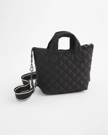 Chico's Quilted Cross Body Sport Tote Bag