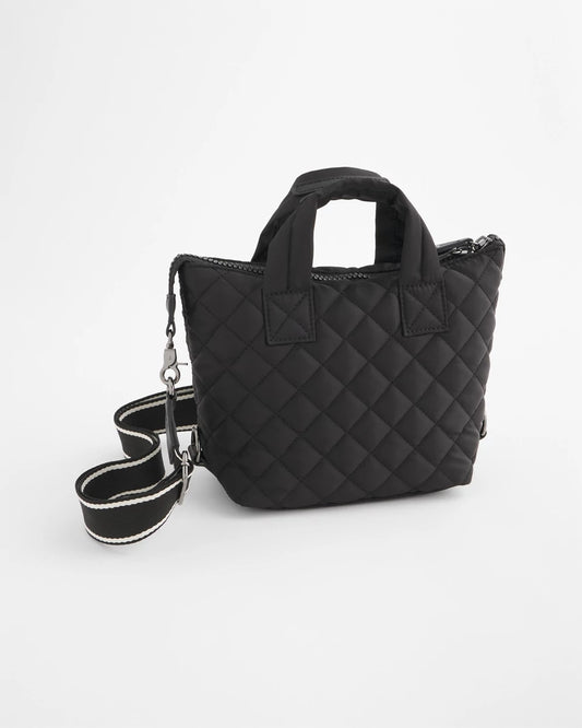Chico's Quilted Cross Body Sport Tote Bag