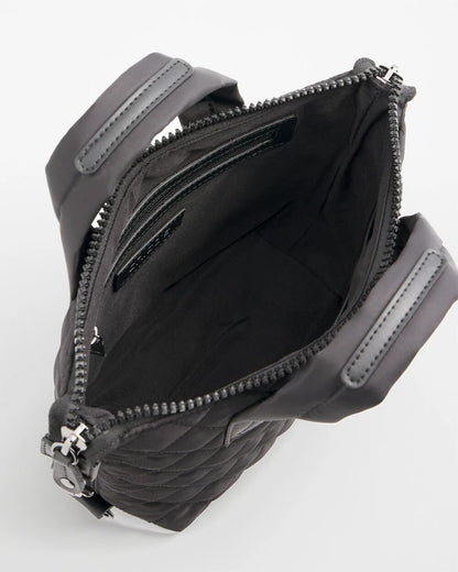 Chico's Quilted Cross Body Sport Tote Bag