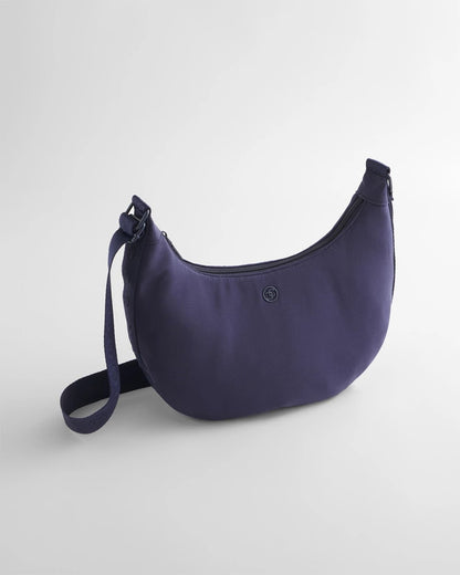 Chico's Ripstop Crescent Crossbody Sling Bag