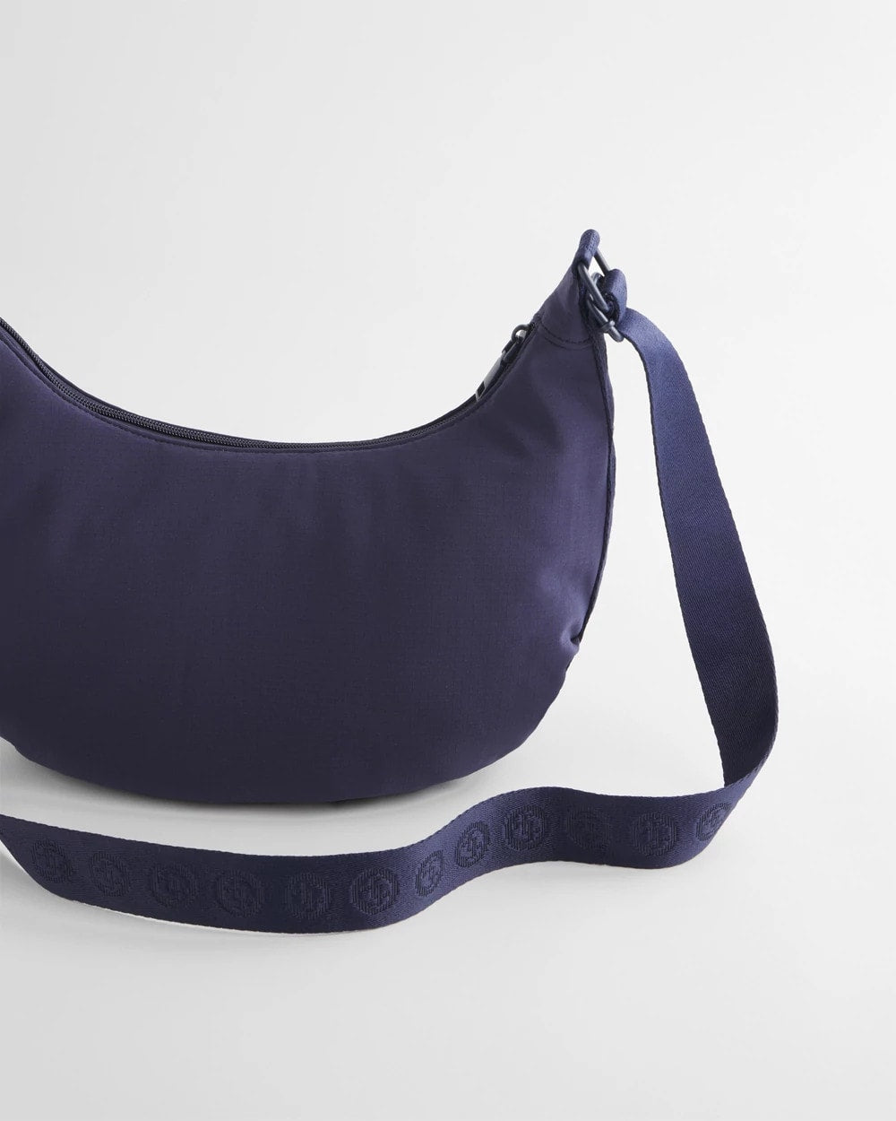 Chico's Ripstop Crescent Crossbody Sling Bag
