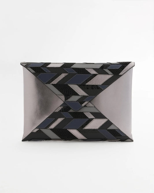 Chico's Embellished Envelope Clutch
