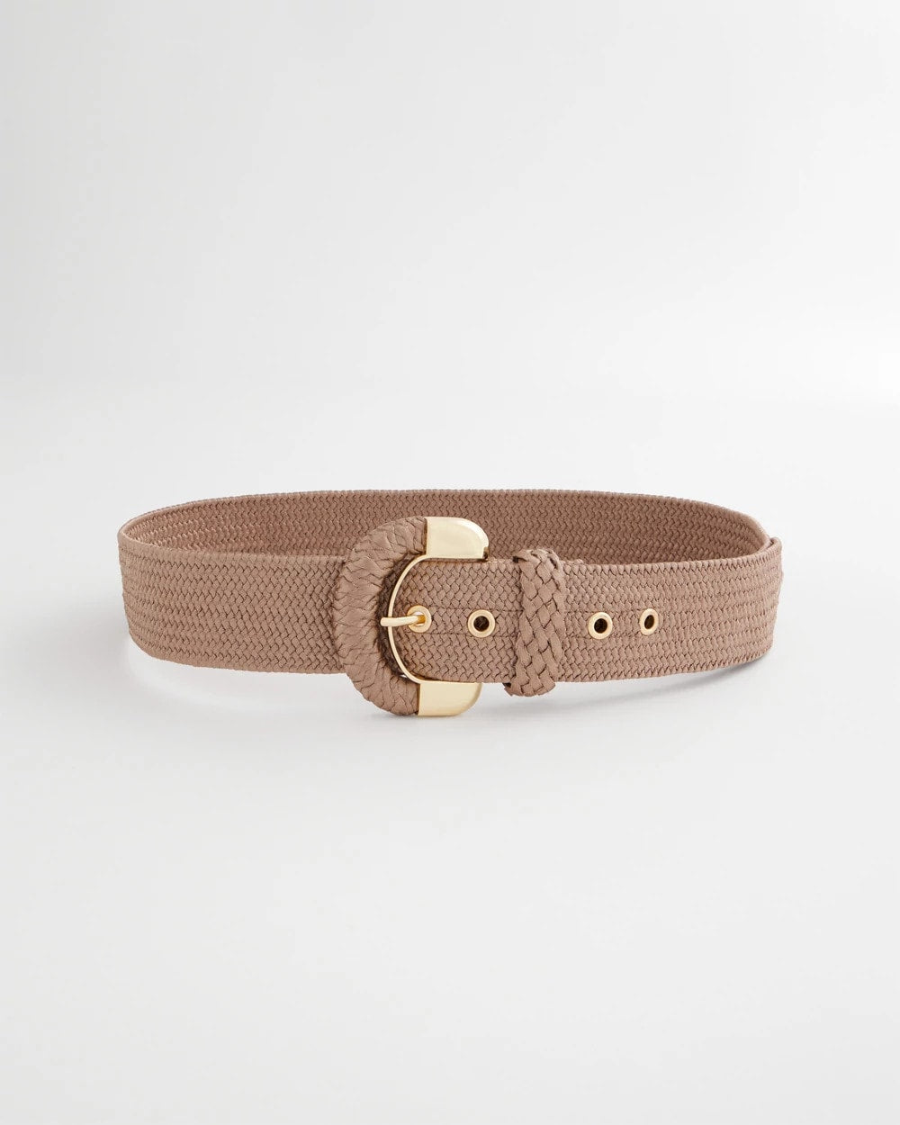 Chico's Satin Stretch Metal Belt
