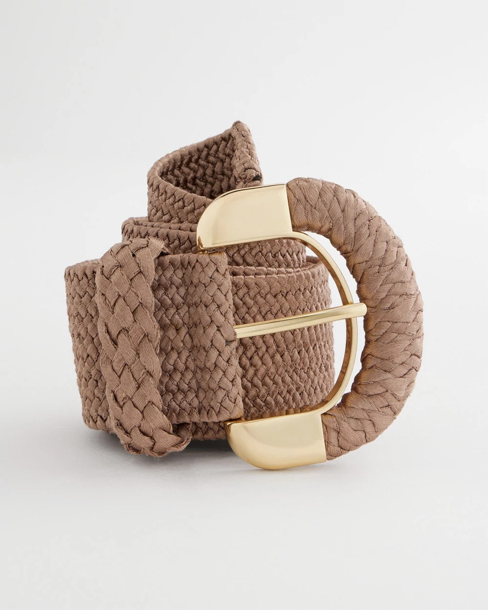 Chico's Satin Stretch Metal Belt