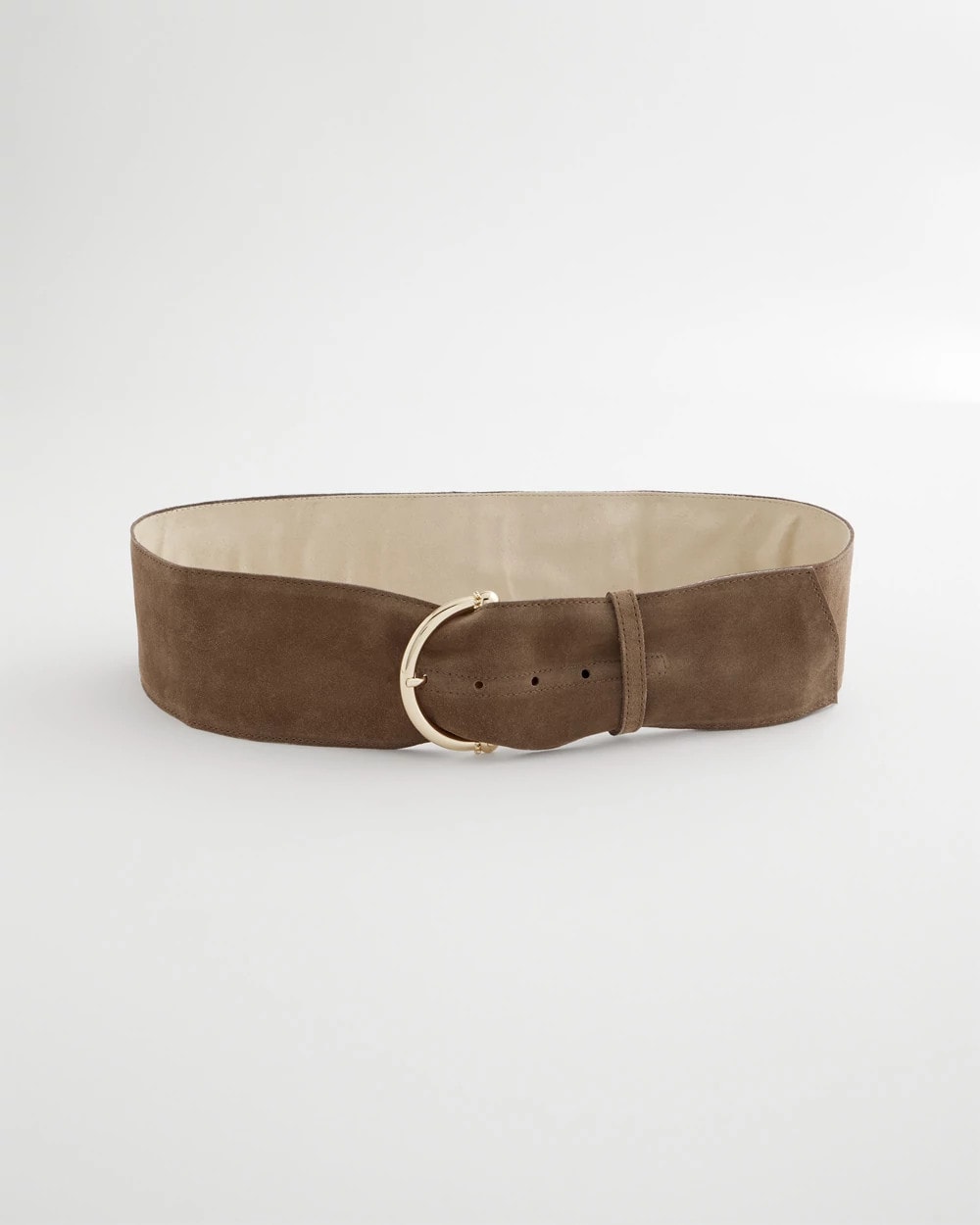 Chico's Suede Pull Through Sash Belt