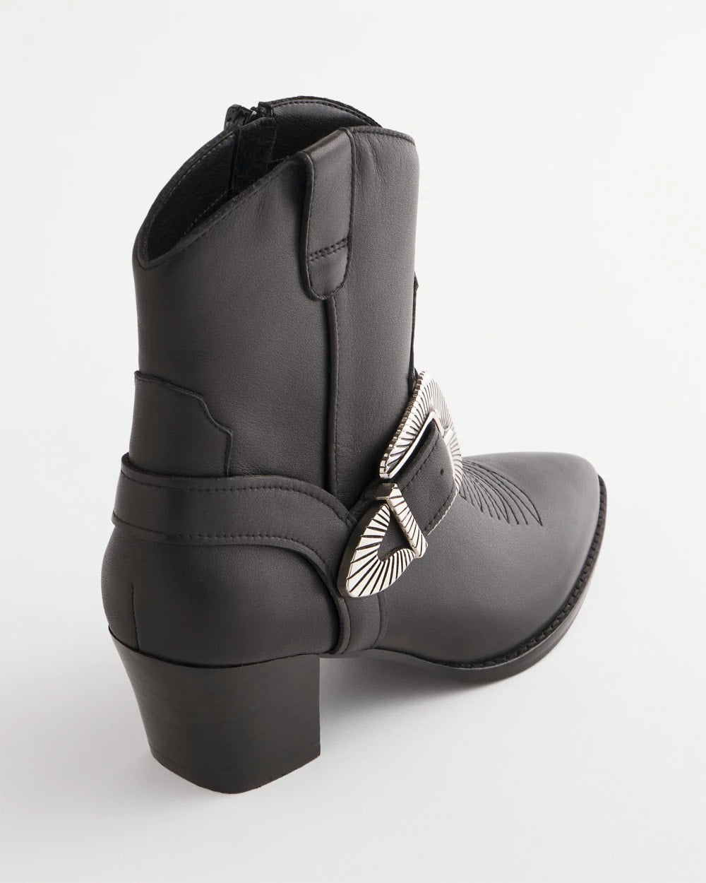 Chico's Kris Western Buckle Boots