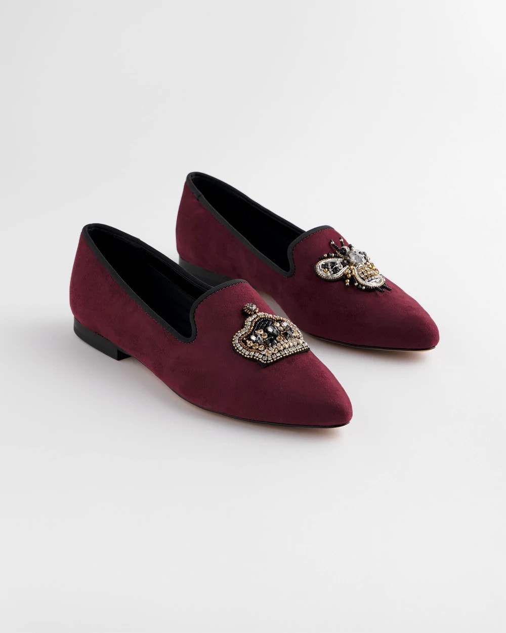 Chico's Grace Queen Bee Slip-On Loafers