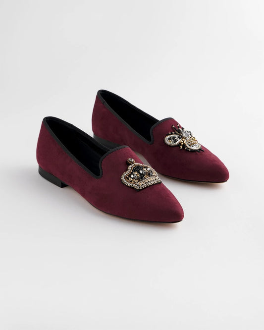 Chico's Grace Queen Bee Slip-On Loafers