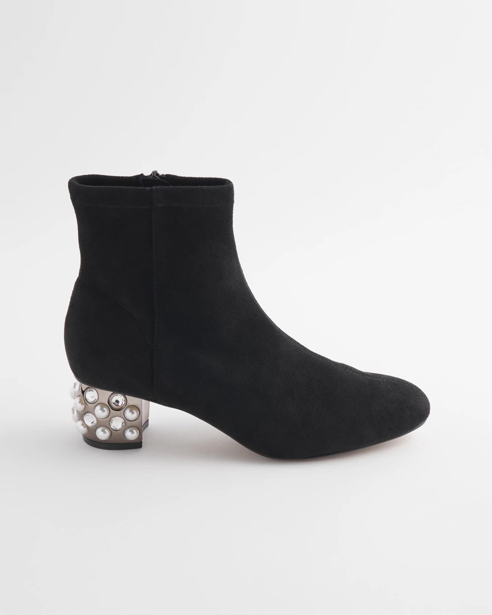 Chico's Danika Embellished Vegan Suede Boots