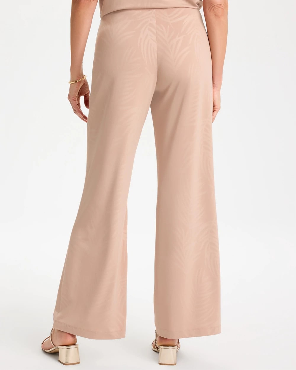 Chico's Travelers™ Palm Embossed Knit Pants
