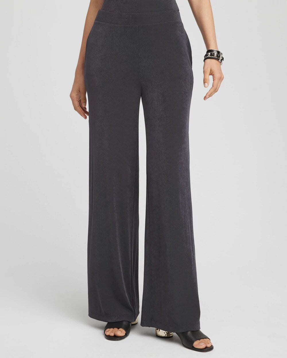 Chico's Petite Travelers™ Wide-Leg Pocket Pants