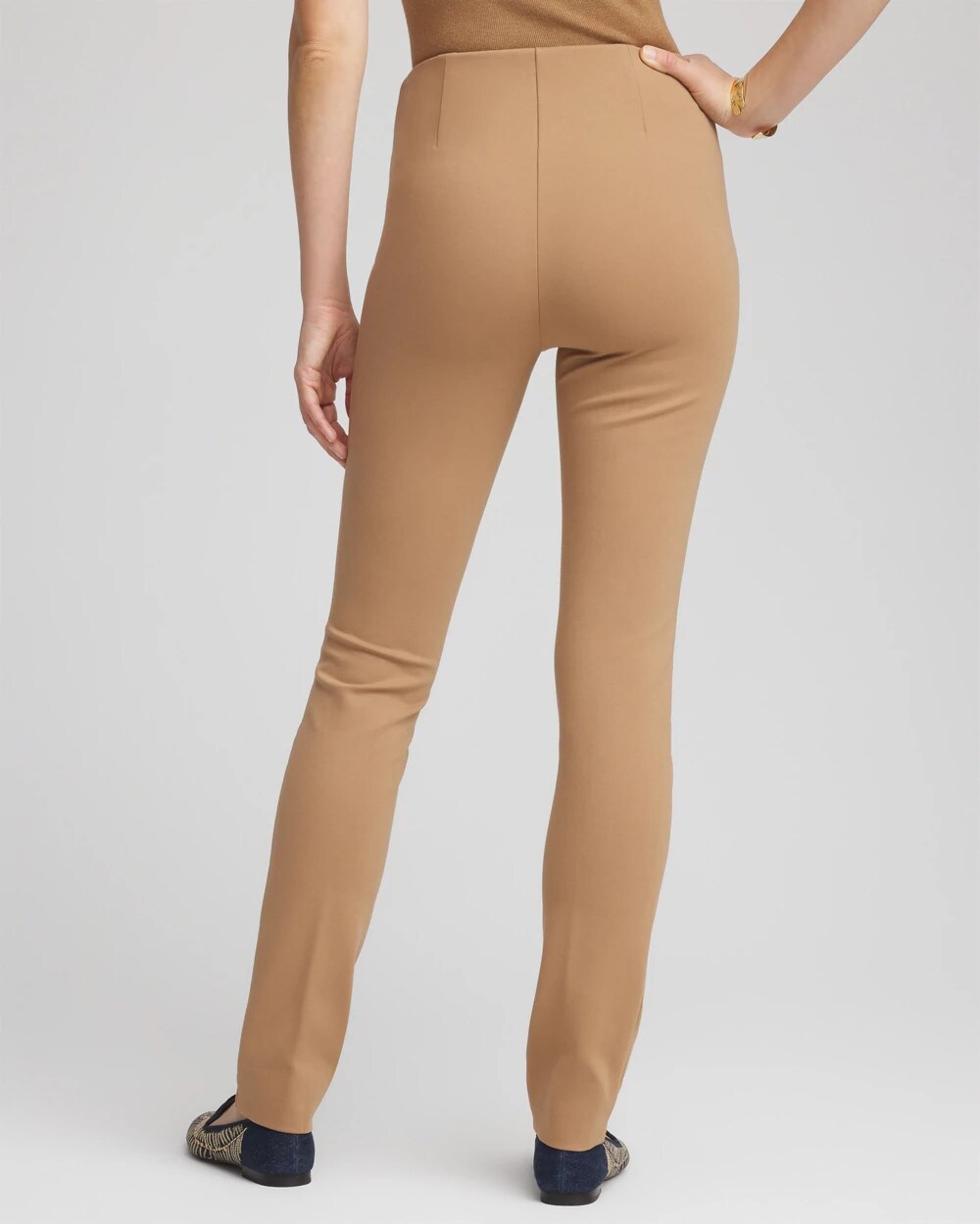 Chico's Juliet Slim Trim Detail Pants