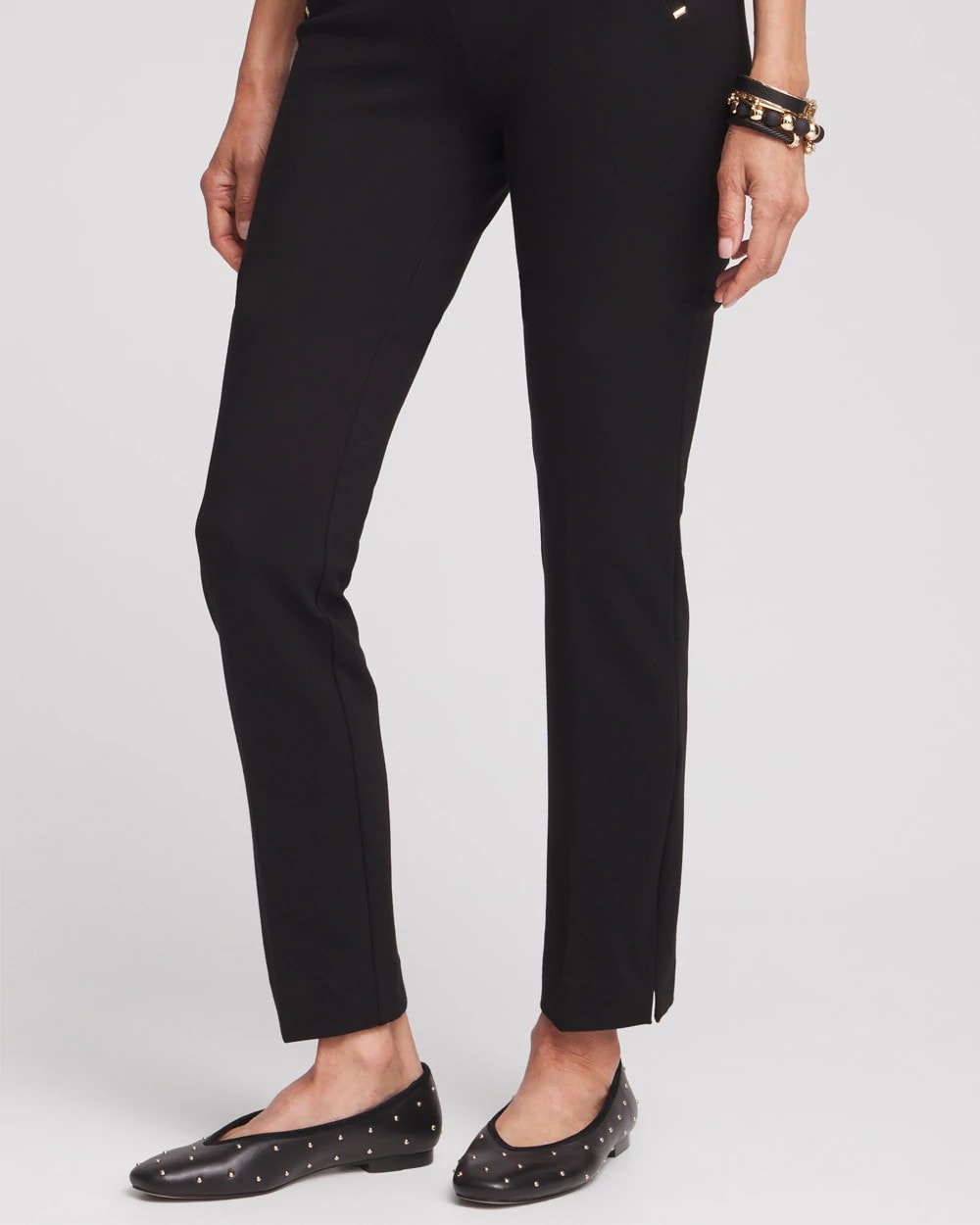 Chico's Juliet Slim Trim Detail Ankle Pants