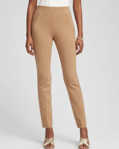 Chico's Juliet Slim Trim Detail Ankle Pants