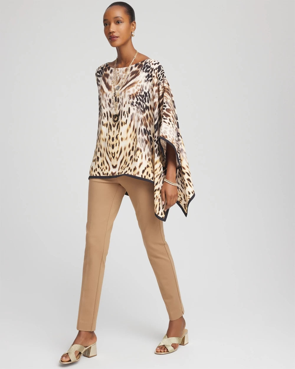 Chico's Juliet Slim Trim Detail Ankle Pants
