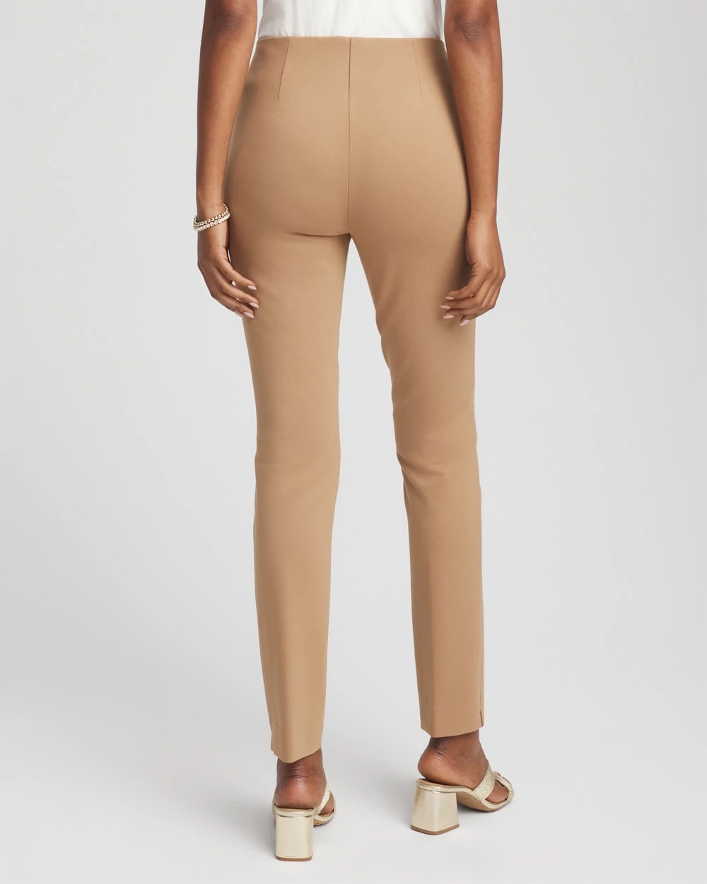 Chico's Juliet Slim Trim Detail Ankle Pants