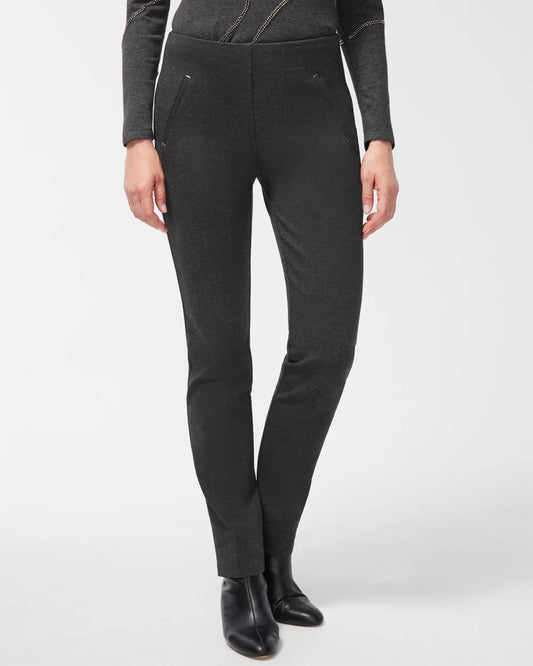 Chico's Juliet Trim Detail Ponte Pants