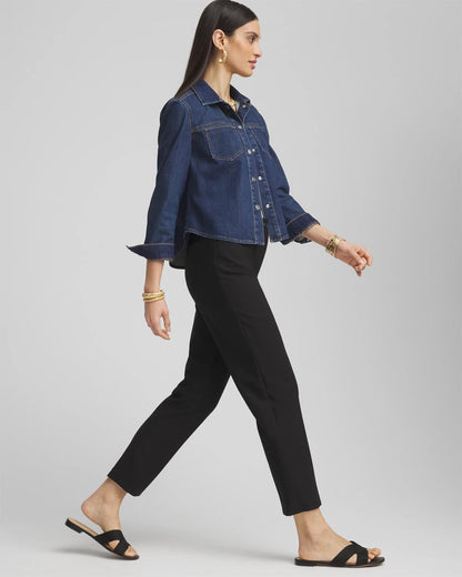 Chico's Lightweight Juliet Straight Ankle Pants