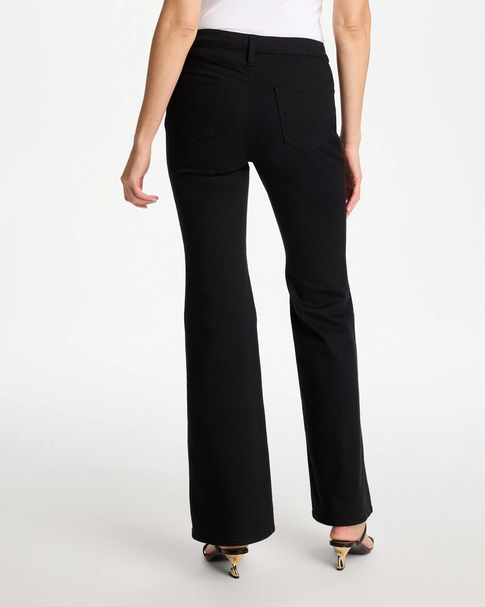 Chico's Petite Girlfriend Flared Leg Jeans