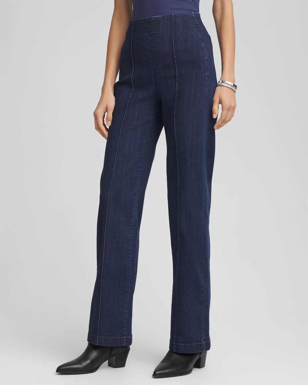 Chico's Pull-On Wide-Leg Trouser Jeans