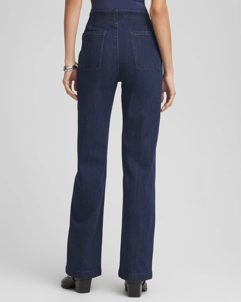 Chico's Pull-On Wide-Leg Trouser Jeans