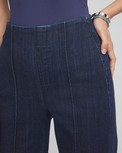 Chico's Pull-On Wide-Leg Trouser Jeans